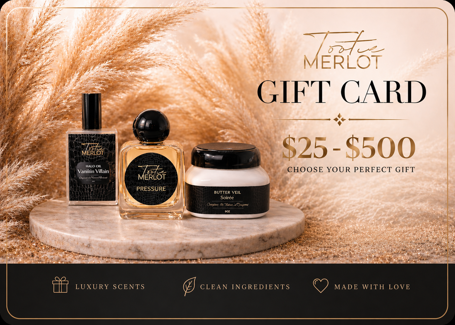 Tootie Merlot Gift Card